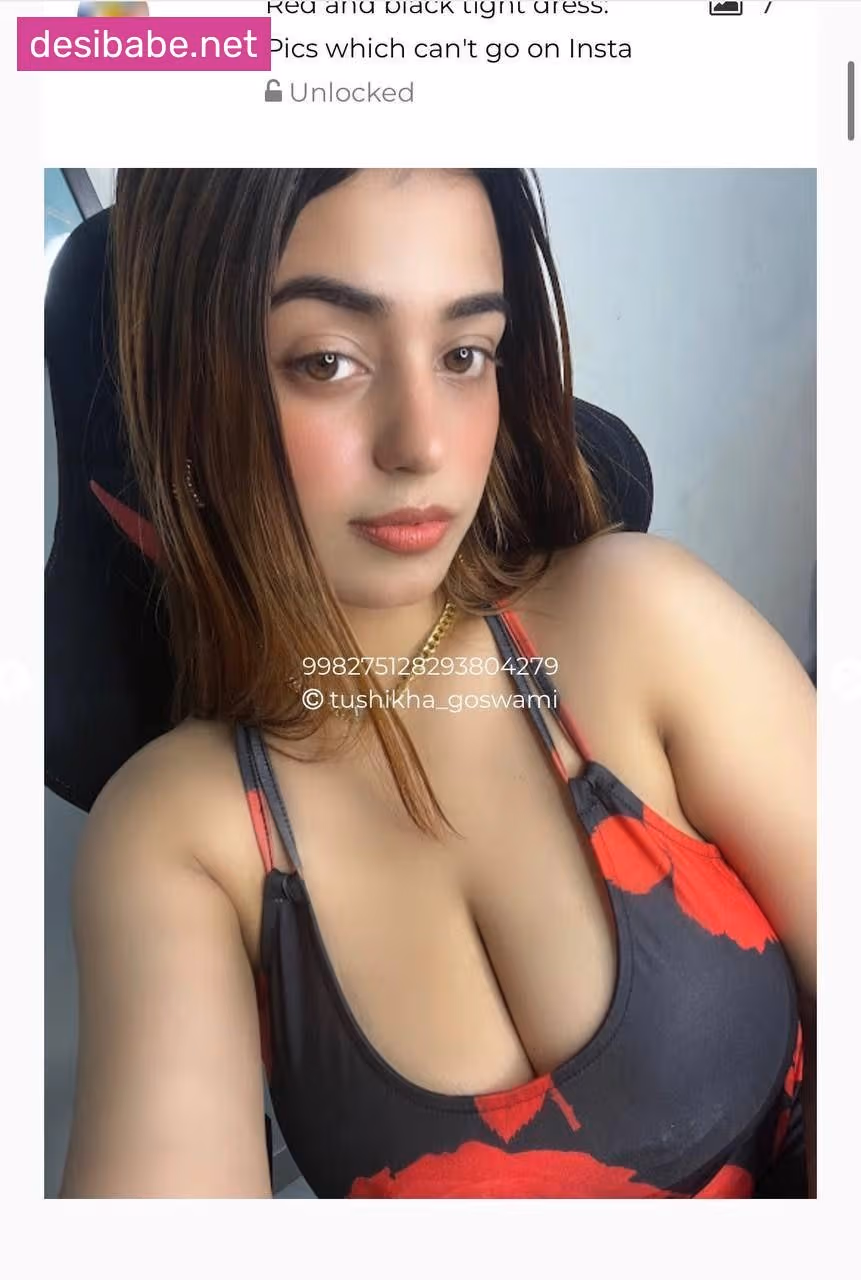 Image of Sexy Insta Influencer Tushikha Goswami Leaked Private App Showing Big Boobs Nude Pics