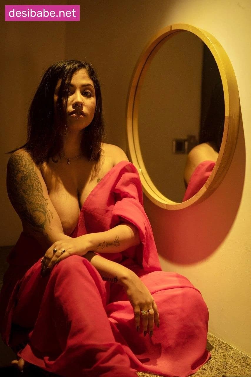 Image of Yajna Seni Leaked Saree Photoshoot Boobs And Nude Ass Exposed