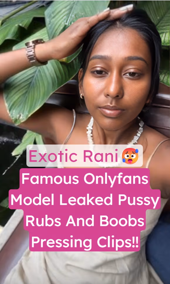 Exotic Rani Venorika Onlyfans Leaked Pussy Rubbing And Hard Dildo Play Viral Mms